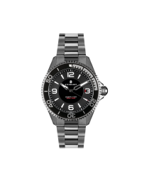Ocean 2 BLACK  Taucheruhr mit robustem Edelstahlgehäuse | Steinhart Watches 