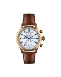 Marine Chronograph Bronze Premium Römisch Marineuhr mit schlichter Eleganz  | Steinhart Watches 
