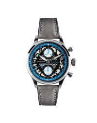 NAV.B-CHRONO 42 SKELETON BLUE Fliegeruhr mit  skelettierter Ziffernoptik  | Steinhart Watches 