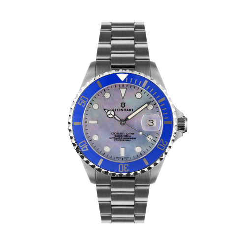 Ocean 39 BLUE Ceramic Taucheruhr in trendigem Blau | Steinhart Watches 