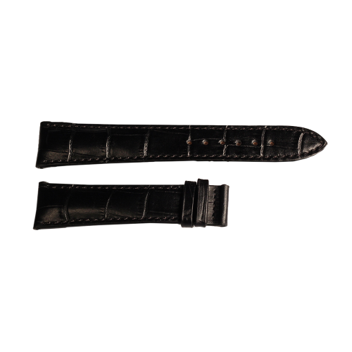 Lederband schwarz für Marine 38 Größe M