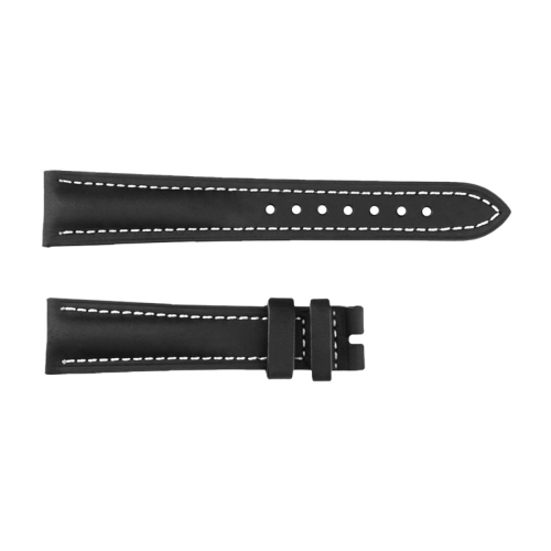 Lederband schwarz Mondphase 20x16 Größe M