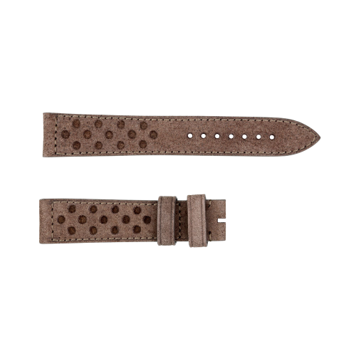 Lederband braun Racing Design Größe L