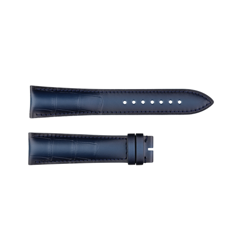 Lederband blau für Barrique Classique Größe S