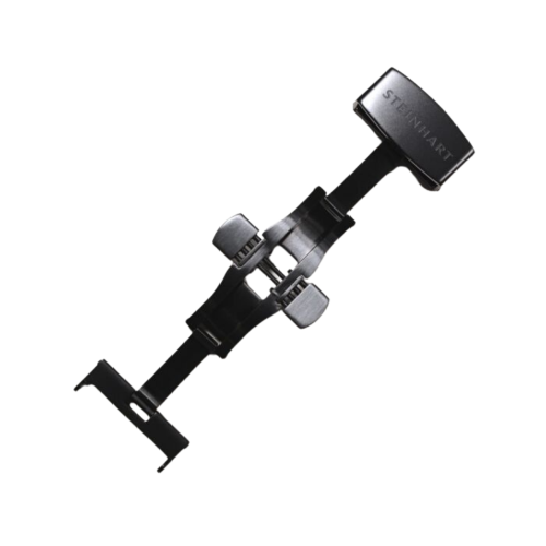 Faltschließe 22mm Black DLC 